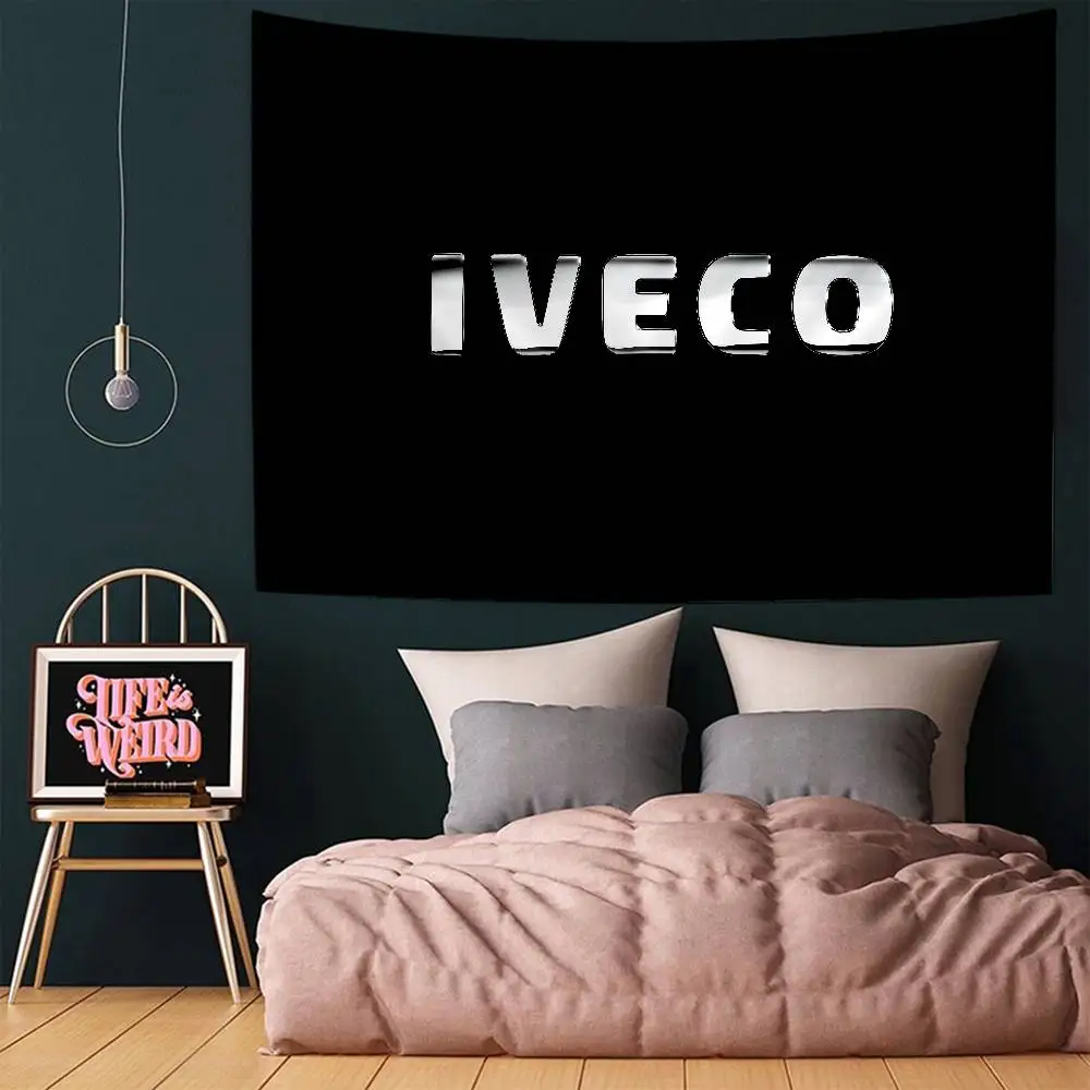 NEW IVECO Printed Large Wall Tapestry Art Science Fiction Room Home Decor Decor Blanket