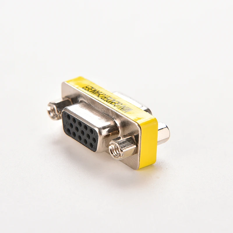 15 pin D-Sub VGA SVGA MINI Gender Changer Adapter VGA Connector M/M F/F M/F HD15