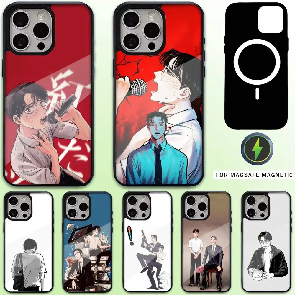 

L-Lets Go Karaoke New Anime Phone Case For iPhone17,16,15,14,13,12,11 Plus,Pro Max Magnetic For Magsafe Wireless Charging
