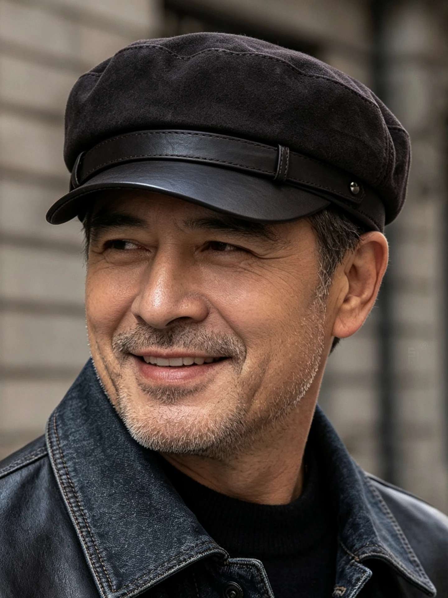 casquette-en-cuir-pour-homme-a-bord-court-chapeau-decontracte-en-laine-et-cuir-a-calotte-plate-chaud-pour-le-printemps-l'automne-et-l'hiver-accessoires-de-mode-pour-homme-marque-chinoise