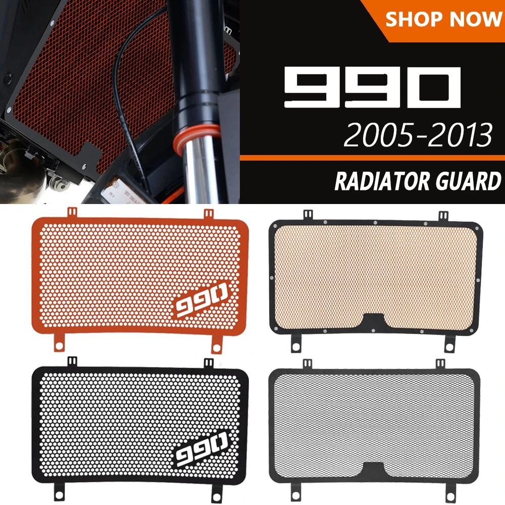 

Radiator Grill Guard Protector Cover Motorcycle Accessories For KTM 990 Superduke R 2008 2009 2010 2011 2012 2013 990 SuperdukeR
