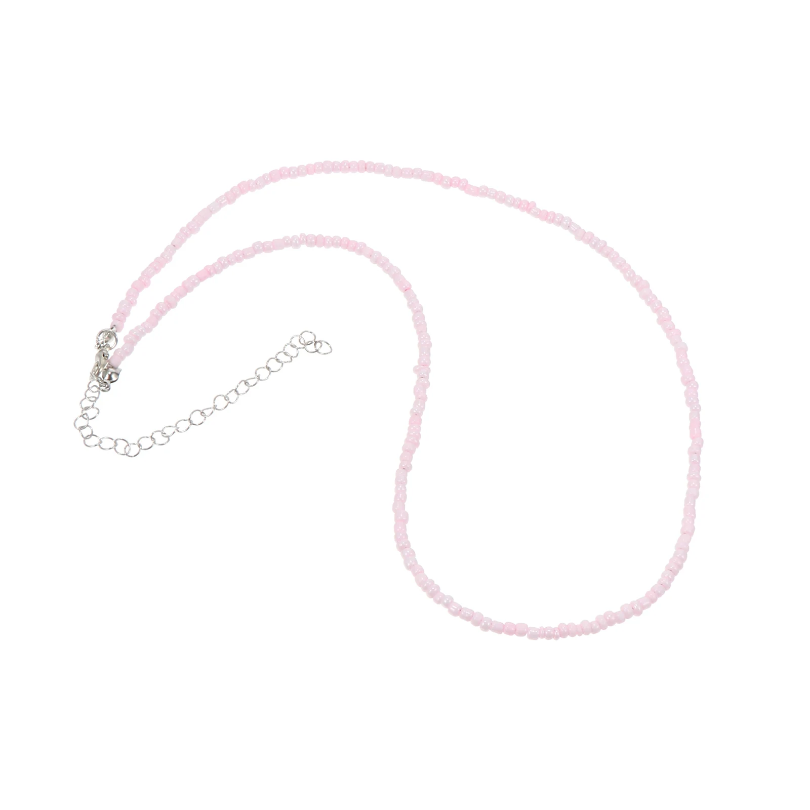 

Beaded Necklace Women Colorful Choker Durable Smooth Bright Design Beach Party Daily Wearing Birthday Wedding Gift Jewelry