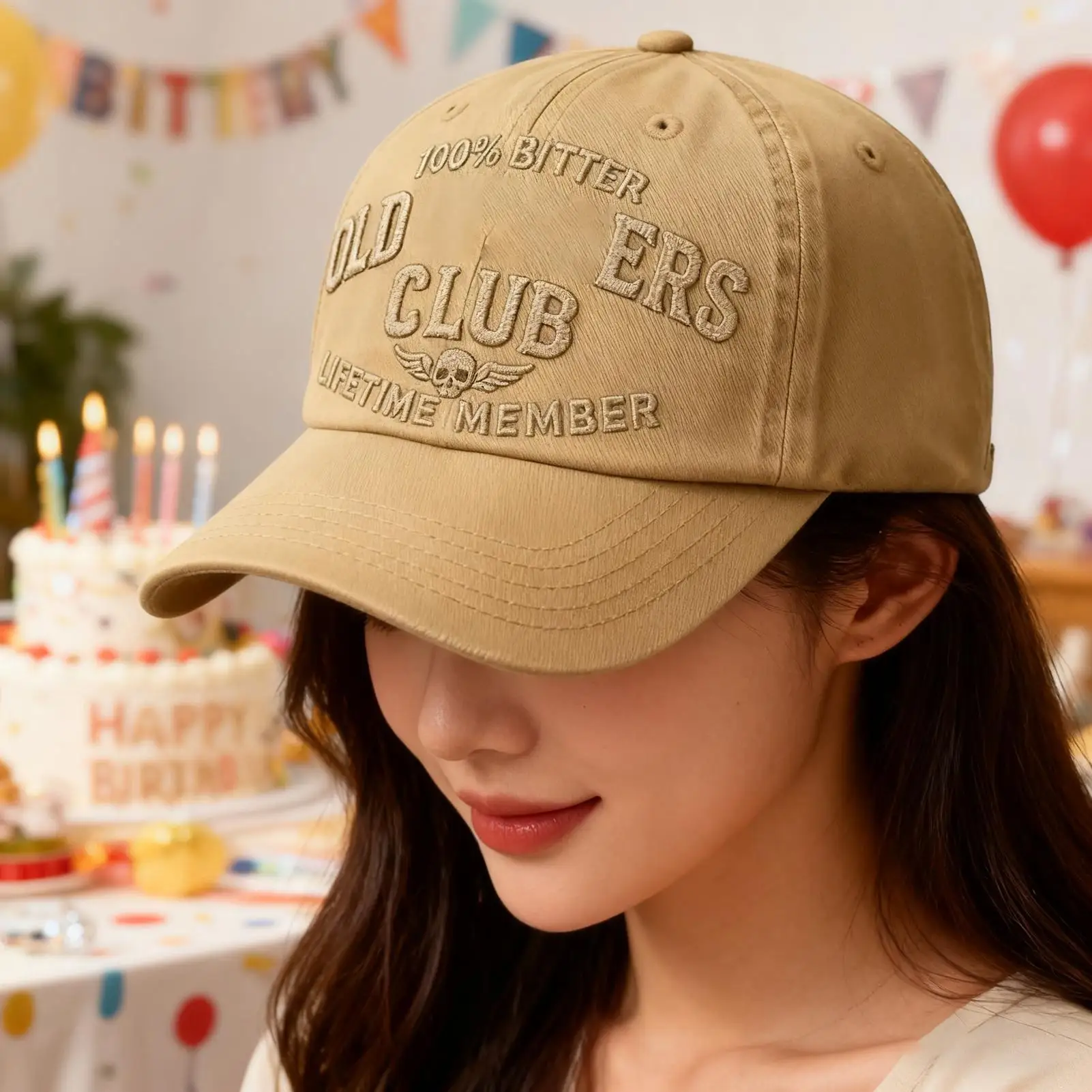 قبعات البيسبول قابل للتعديل جريئة التطريز قبعات الشتاء قبعة بيسبول لأصدقاء الأسرة الكبار صديقها الأب السفر في الهواء الطلق