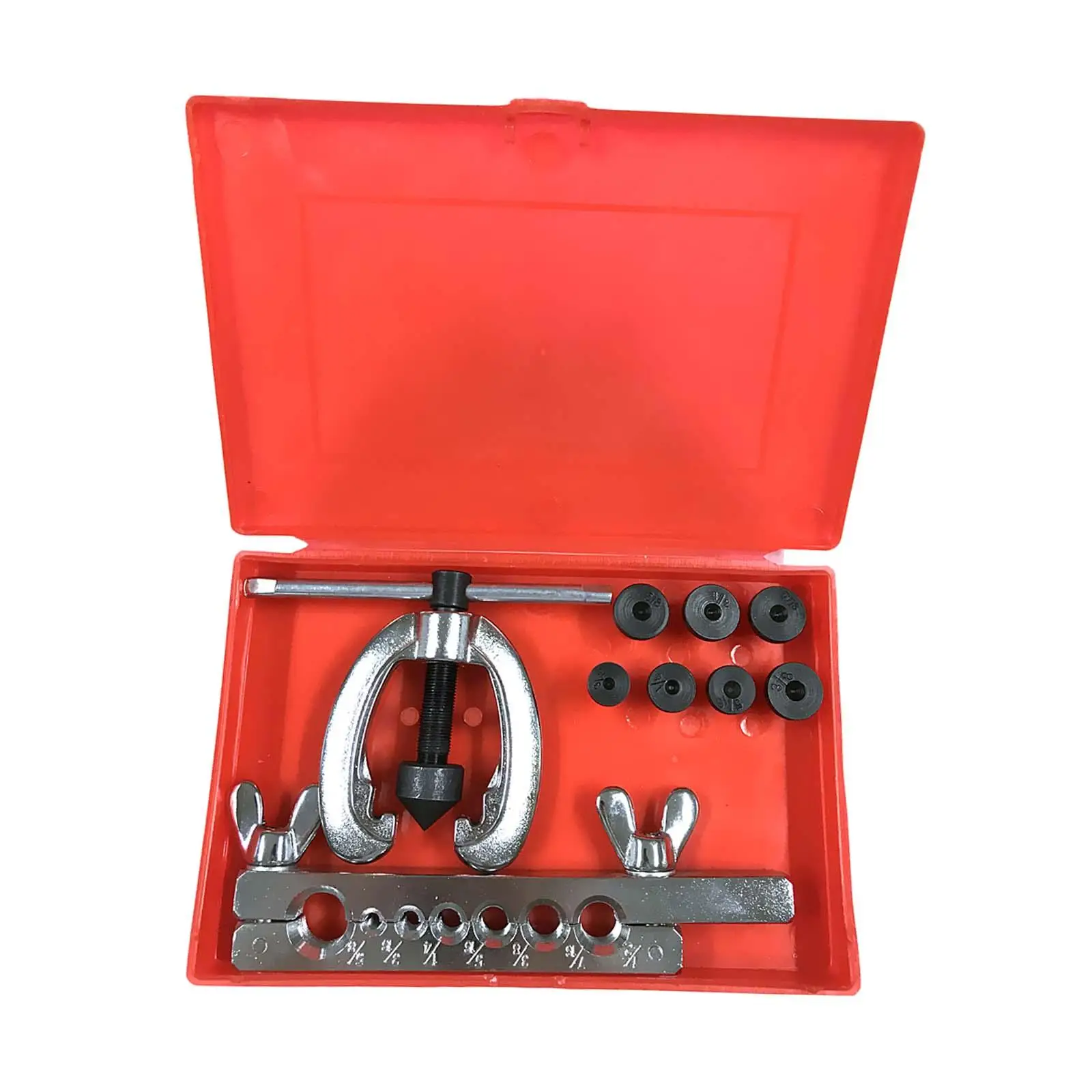 

Набор инструментов для двойного развальцовки с ящиком для хранения, расширитель трубок, инструмент для развальцовки тормозов