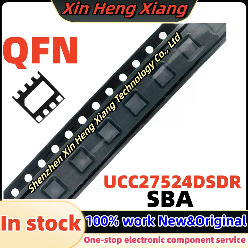 SBA UCC27524 UCC27524DSDR QFN-8 chipset, 10pcs