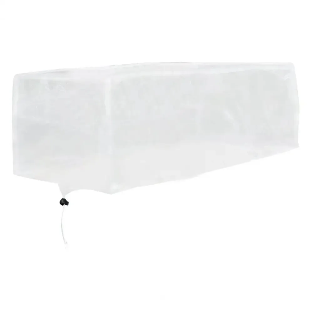 

Rectangular Garden Insect Protection Net Mesh Breathable Plant Protection Cover Double Drawstring Efficient Barrier