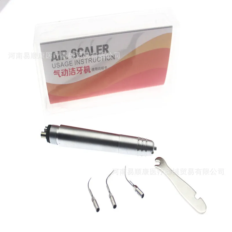 

Dentals scaling machine, ultrasonics pneumatic scaling machine, with 3 scaling machine working tips 4 holes