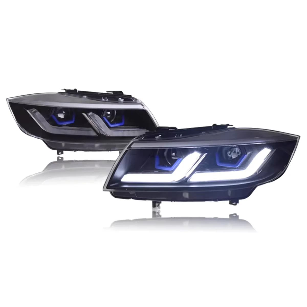 

Headlights 2005-2012 Light Emitting Diode Headlights 320i 318i 330i Headlights Typical lights for automotive accessories