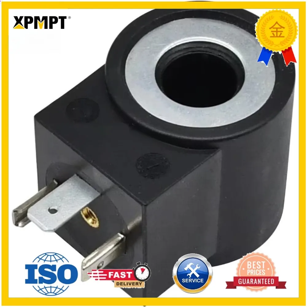 6306012 For Hydraforce Solenoid Valve Coil 08 80 88 98 Series Solenoid Valve Coil 3 Prong DIN 1/2inch Hole