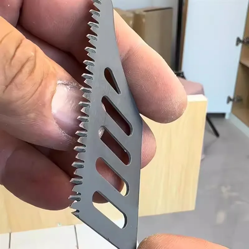 Wood Flush Cutting Blades Carbon Steel T-shank Jigsaw Blade Replaceable Coarse Teeth for Aluminum Tight Spaces Cutting Tools