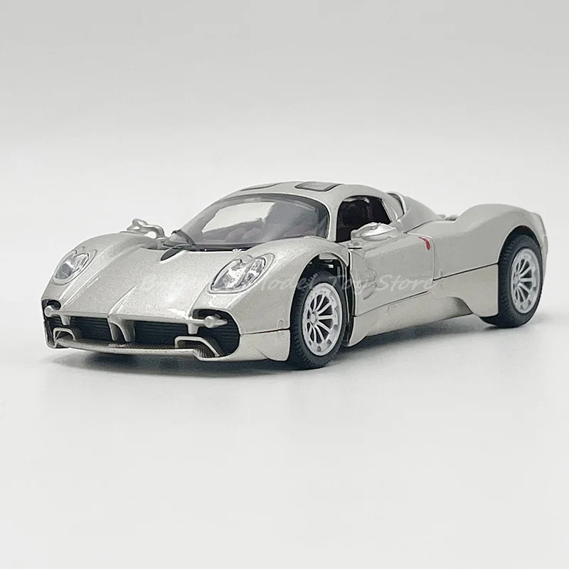 1:32 Diecast Super Car Model Toy Utopia Pulll Back Réplica em miniatura com som e luzes