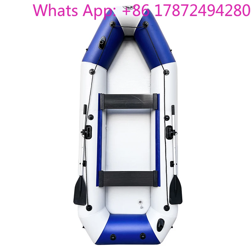 Hot Selling Inflatable PVC Thickened Rubber Boat Thickened Hard Bottom Inflatable Boat Drifting Fishing Boat