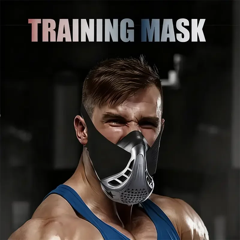 Oxygen Barrier Mask Oxygen Barrier Training Mask Oxygen Barrier Anaerobic  Aerobic Exercise Artifact Altitude Hypoxia