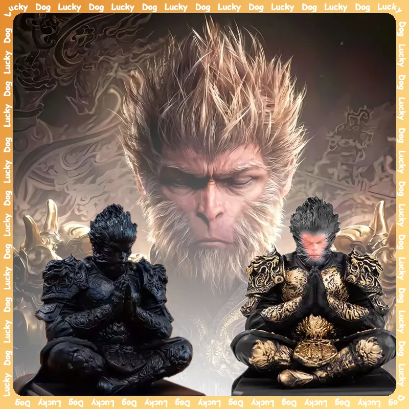 

9cm Black Myth Wukong Destiny Man Resin Ornament Game Handheld Models Desktop Ornaments Car Accessories Children'S Gifts