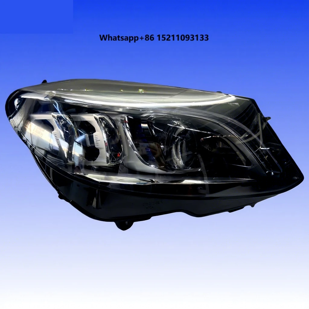 W205 Headlight C205 C200 C260 C300 C43 C63 Headlamp AMG Left Right Matrix Car Light 2019-2023
