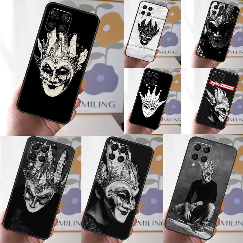 DJ Boris Brejcha For Samsung Galaxy M55 M15 M13 M23 M33 M53 M20 M21 M51 M12 M32 M52 M34 M54 M31s M30s Case