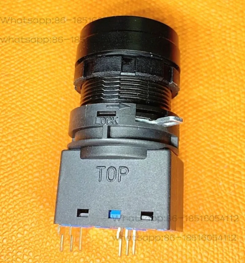 

IDEC оригинальный Hequan LW-C10 24 В кнопочный переключатель с подсветкой LW1L-зеленый M1C14VG R для круглой сварки