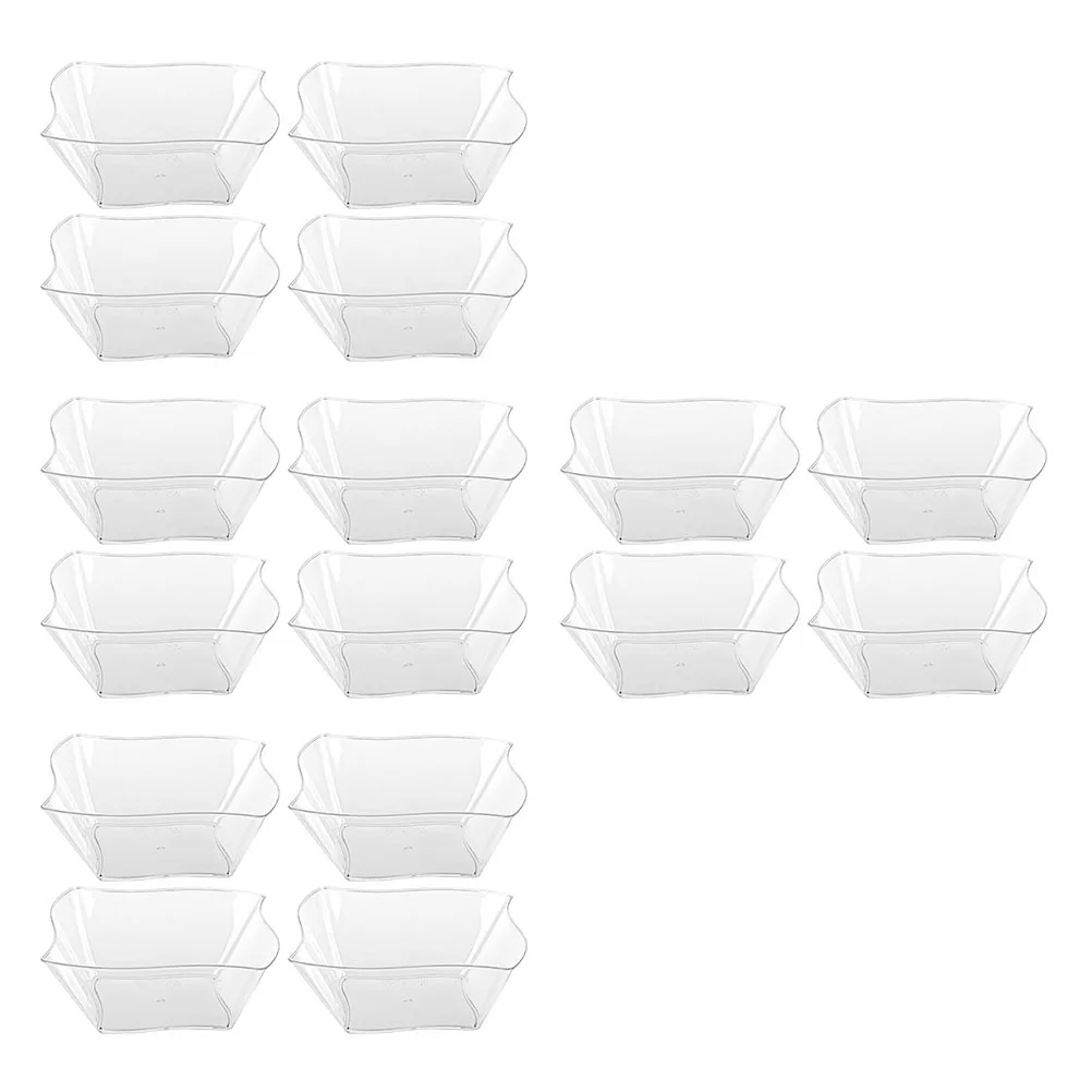 

48pcs Plastic Dessert Cups 3Oz Transparent Pudding Ice Cream Yogurt Storage Cake Holders Disposable Mousse Containers Party