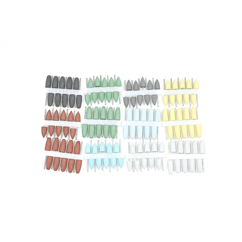 

Dental Rubber Polishers Burs Silicone Teeth Polishing Kit Dental Polishing Dental Materials 10pcs