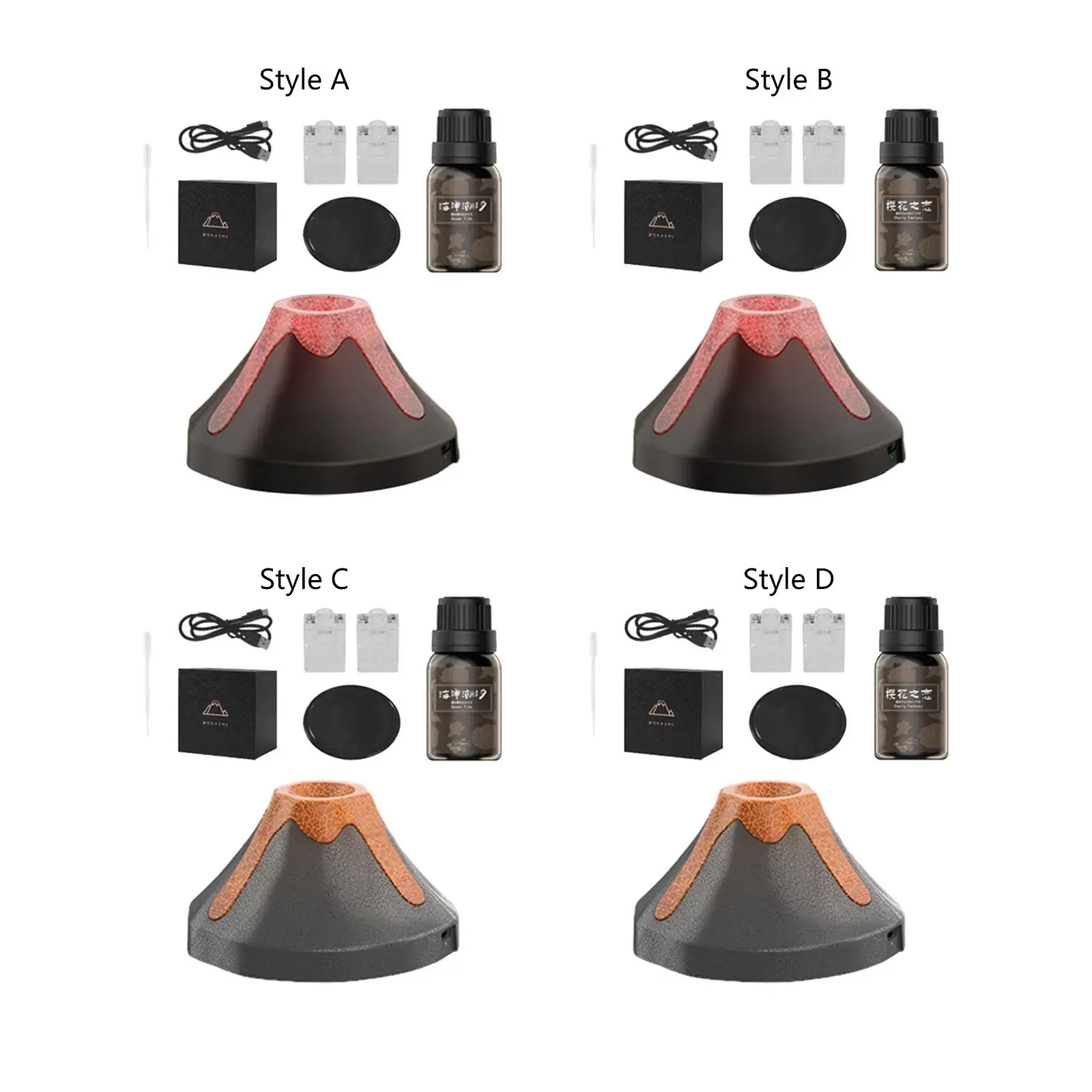 

Volcano Fragrance Diffusers Luxury for Gym Desktop Decoration