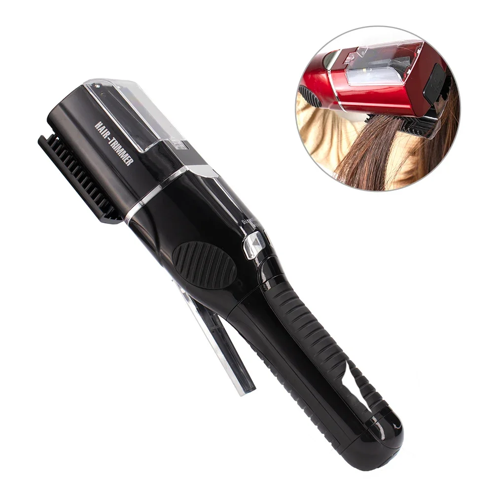 Cortadora de pelo profesional con puntas abiertas, cortadora de pelo con carga USB, Máquina para cortar cabello dividida para mujeres, pelos largos