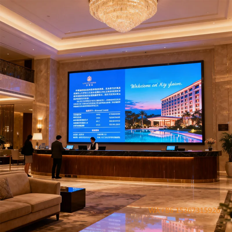 P2.5 Indoor Full Color LED Advertising Screen Energy Saving Durable Display for Clothing Store Window