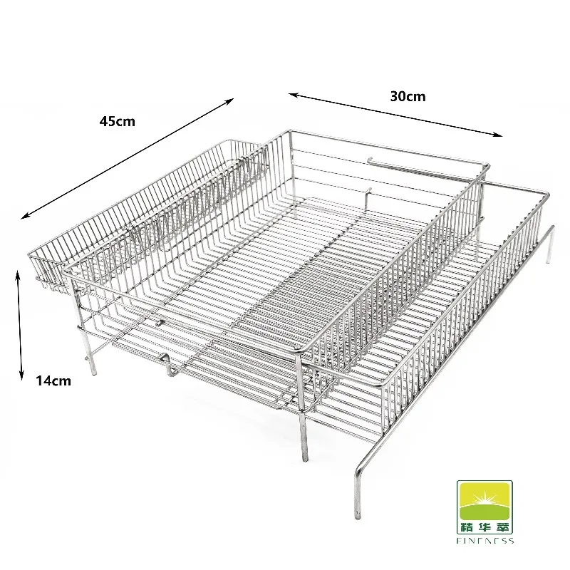 Multifunctional Expandable Utensils Cup Holder Kitchen Storage Basket Dish Drying Home Organization Rack