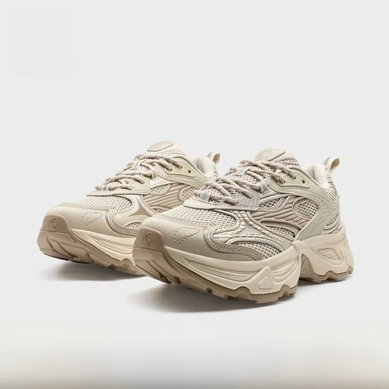 

Женские повседневные кроссовки XTEP Meri 30: дышащие, в стиле ретро, на низком ходу, на шнуровке, модные спортивные кеды