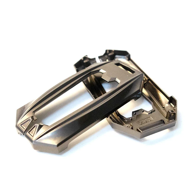 Custom Zinc Alloy Car Key Shell Metal Components Surface Treatment Aluminum Alloy Die Casting