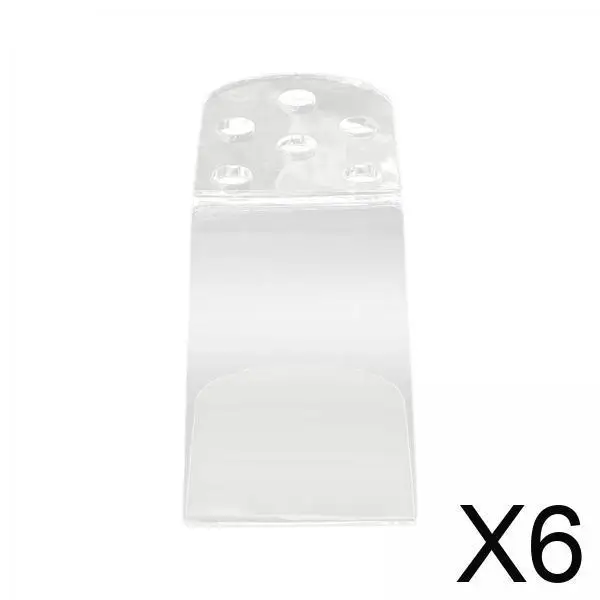 

6x Scissors Rack with 6 Holes Durable Hairdressing Tool Holder for Hair