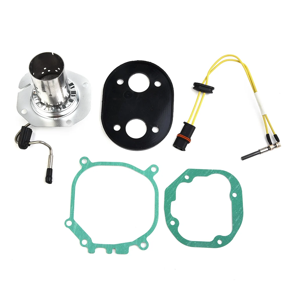 12V Heater Service Kit for Webasto 2000 0ST 2000 0STC Diesel Model Glow Pin Burner and Gasket Replacement Components