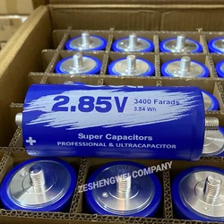 New Original CDA 2.85V 3400F Super Capacitors  Ultracapacitor Charger Capacitor  Low ESR High Frequency High Current