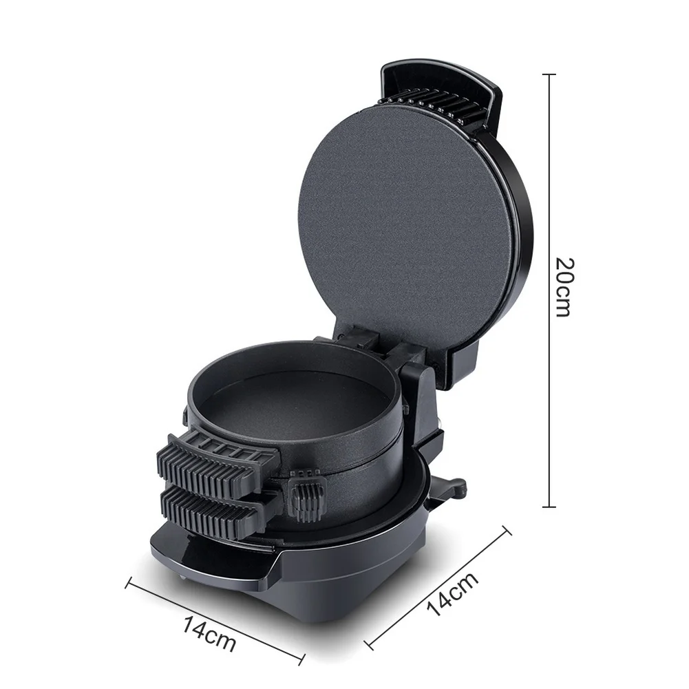 

600W Double Sided Sandwich Maker Electric Grill Non Coating for Cooking Burgers Toast and Eggs with Compact Footprint