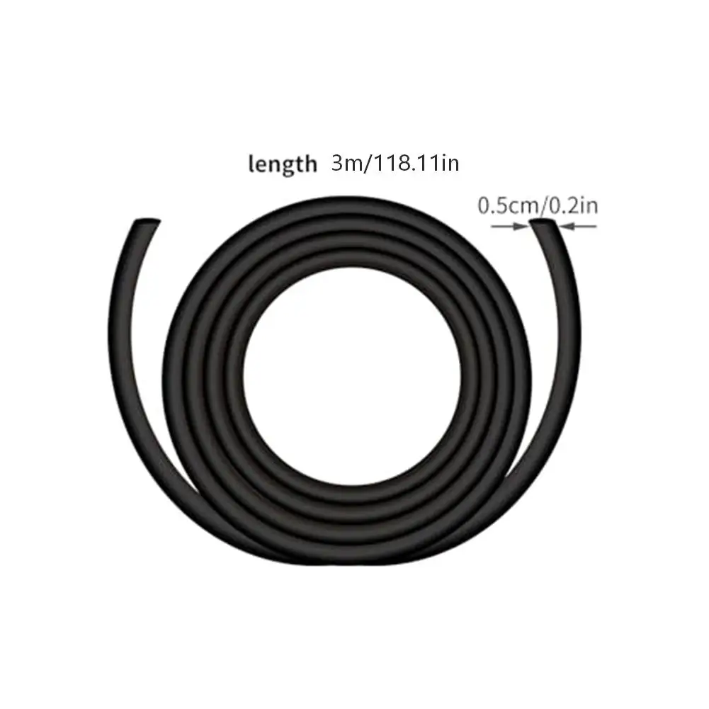 Black Rubber Sealing Strip For 310 315 315X Robot Mower Housing Gasket 5mm Thick Long Replace 574874707