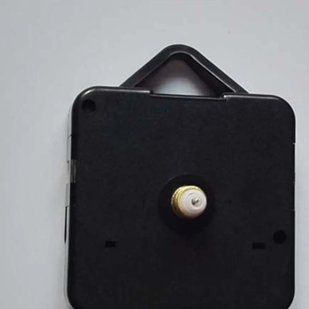 

DIY Clock Movement Kit Set Simple Elegant Design Practical Easy Installation High Precision Silent 13mm Shaft 6mm Thread Black