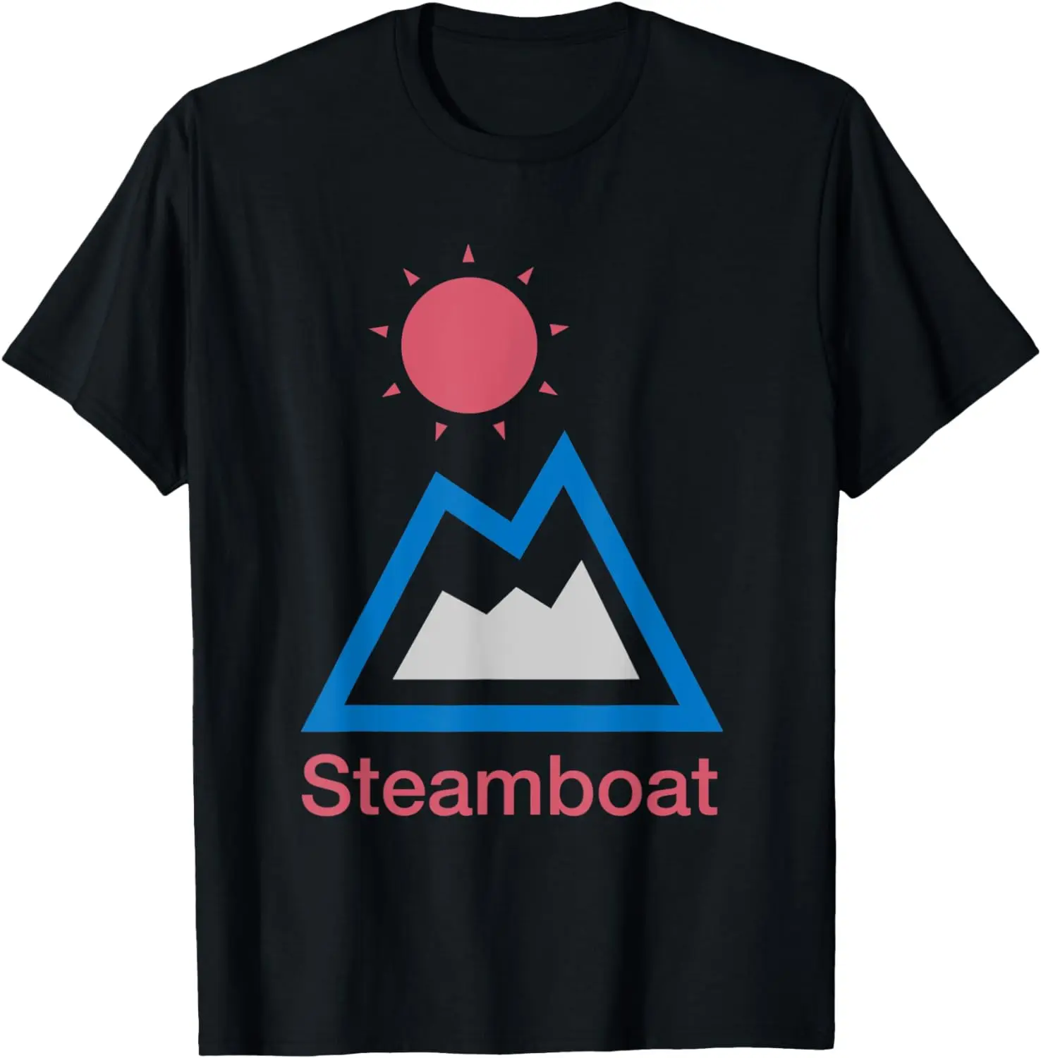 

Colorado Mountain and Sun - Steamboat Springs T-Shirt