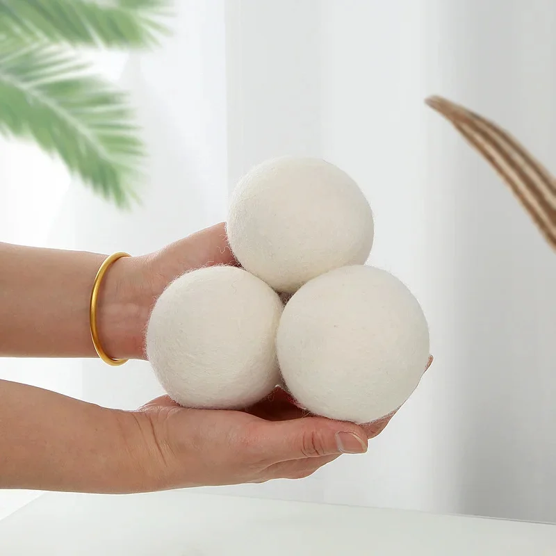 Nature Wool Dryer Balls Reusable Softener Laundry 5/8cm Laundry Ball Home Washing Balls Wool Dryer Balls Washing Machine