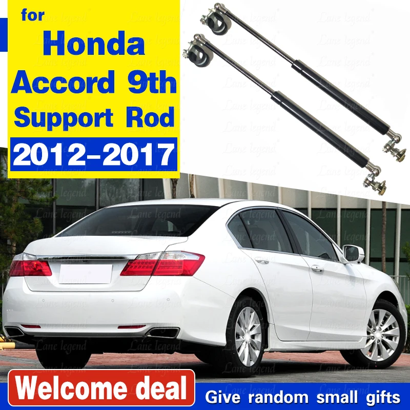 2X maletero trasero puerta trasera resorte de Gas amortiguador soportes de elevación varilla de soporte para Honda Accord 2012 2013 2014 2015 2016