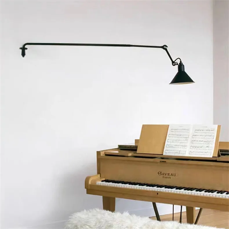 Long Arm Wall Lamp Rotatable