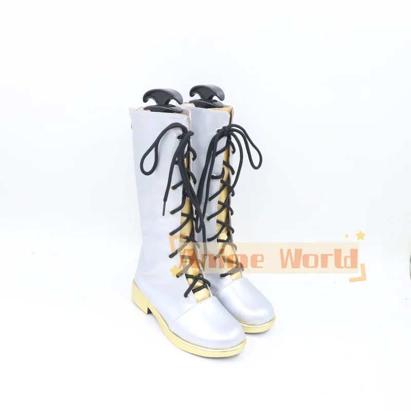 어린이 소년 소녀 KPop 악마 사냥꾼 HUNTR/X 루미 코스프레 신발 부츠 게임 애니메이션 파티 할로윈 코스프레 신발