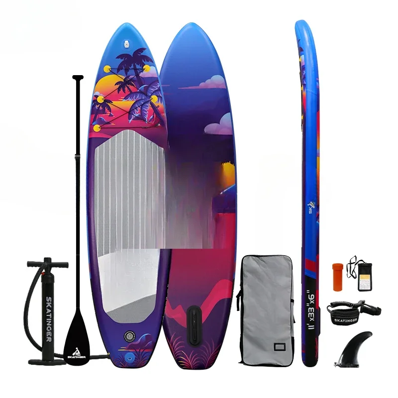 Paddle board inflation Sup