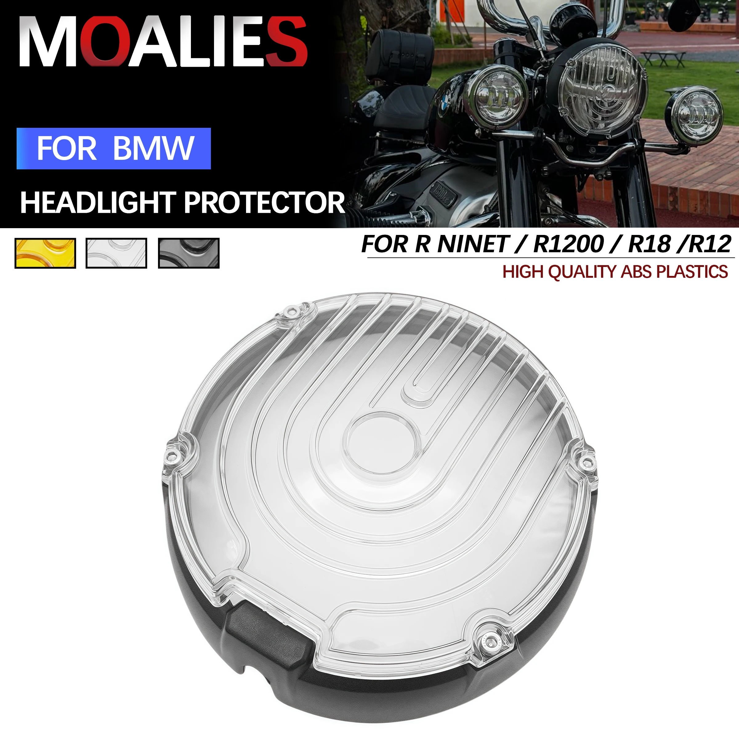 

Для BMW R18 Classic 2020-2025 R12 nineT Scrambler R9T RnineT аксессуары для мотоциклов, защита для фар, решетка, крышка