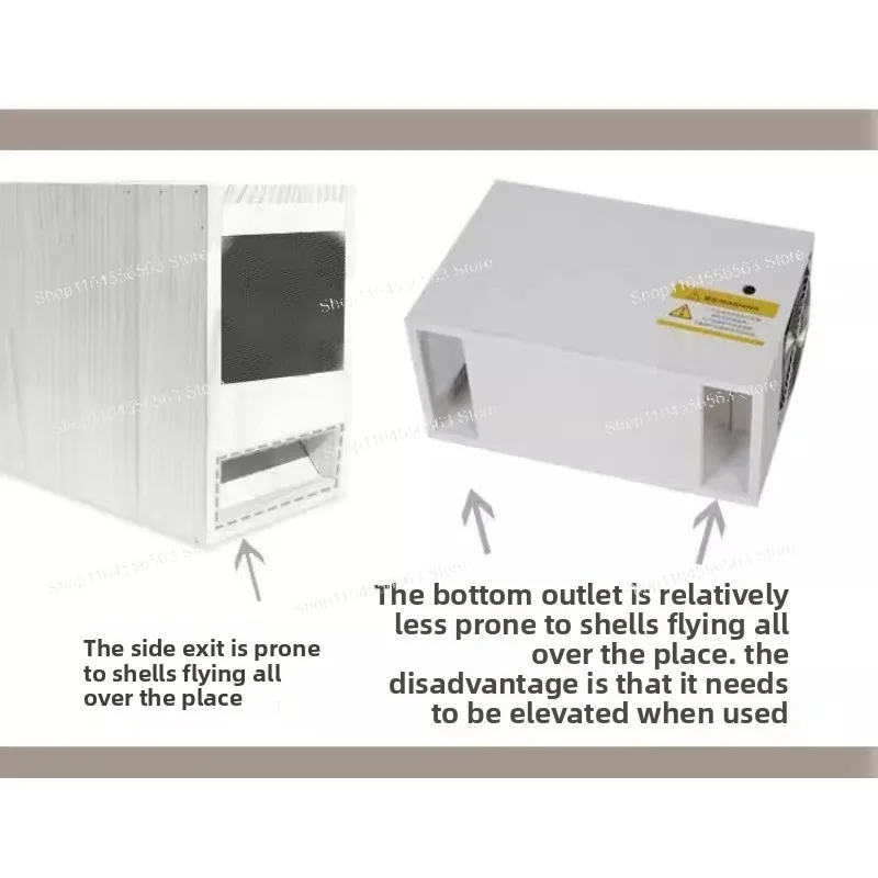 

Автоматическая воздуходувка для скорлупы семян птиц — съемный инструмент для сортировки семян попугая на шасси