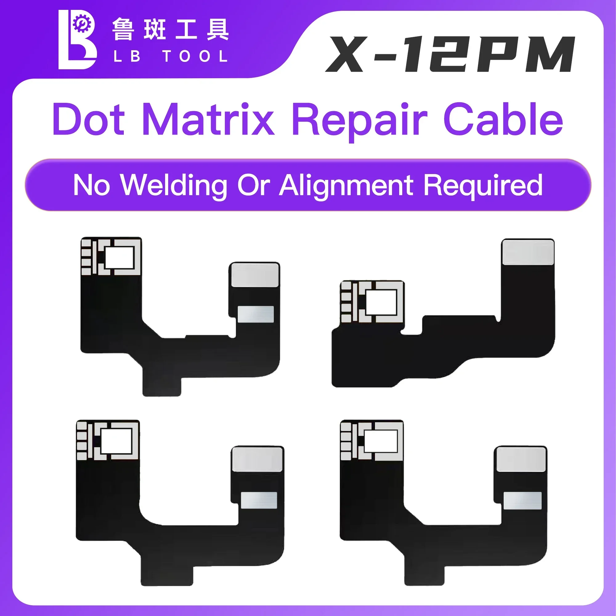 Luban Dot Array Repair Cable No Welding Required No Alignment Required For iPhone X XS XR 11 12 Pro Max Face ID Dot Matrix