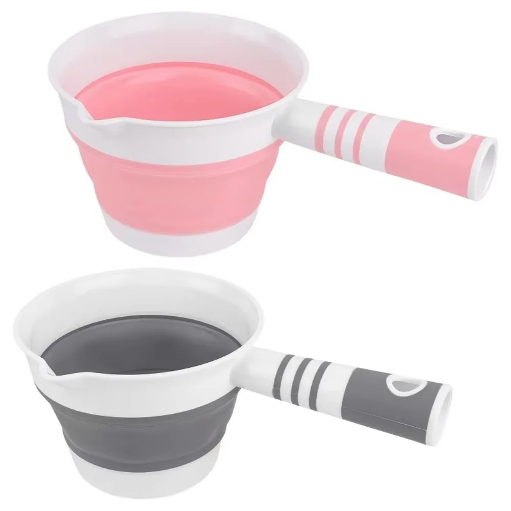 Folding Bath Spoon Ladle Space Saving for Kitchen Bathroom 2 Pack Foldable Water Ladle Collapsible Water Scoop Dipper 2025 Hot