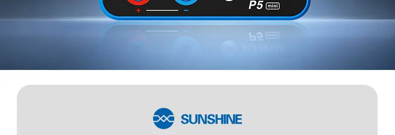SUNSHINE P5 Mini-Smart-Netzteil, ausgestattet mit USB-C/USB-A-Anschlüssen, unterstützt 5 V/3 A-Ausgang, Echtzeit-Spannungs- und Stromanzeige – Detail 7