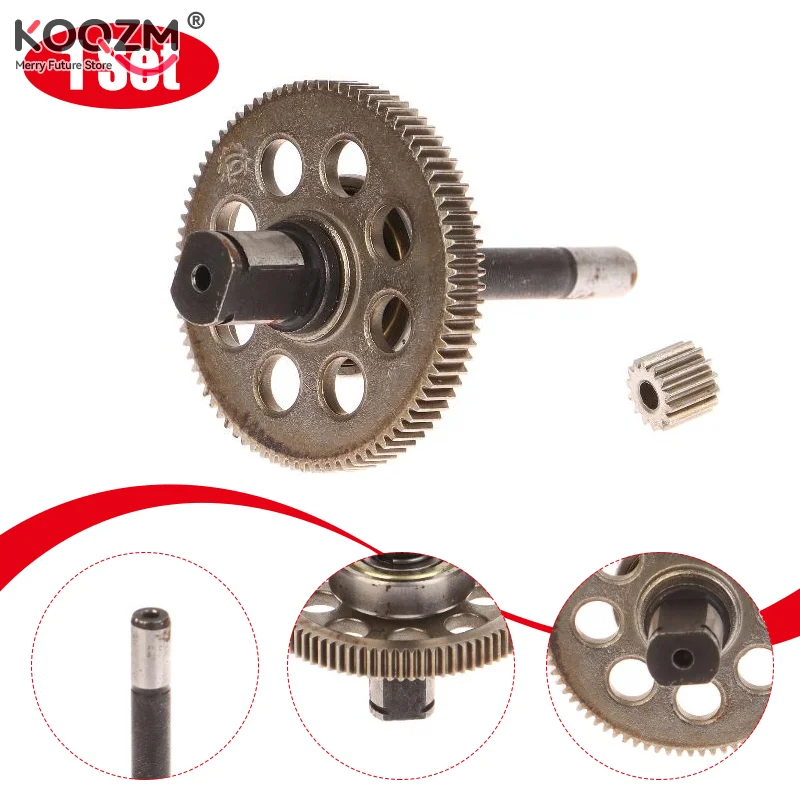 

Mini Gear With Shaft For Power Tools Chain Saw 550 Type 83/14 Teeth Brushless Motor Gear Assembly Replacement Chainsaw Gear