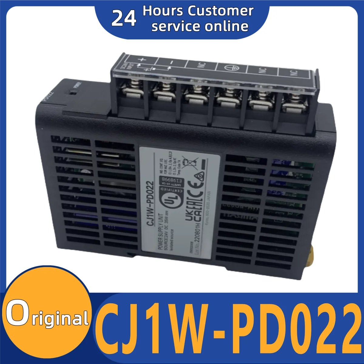 

Brand new original power unit module CJ1W-PD022