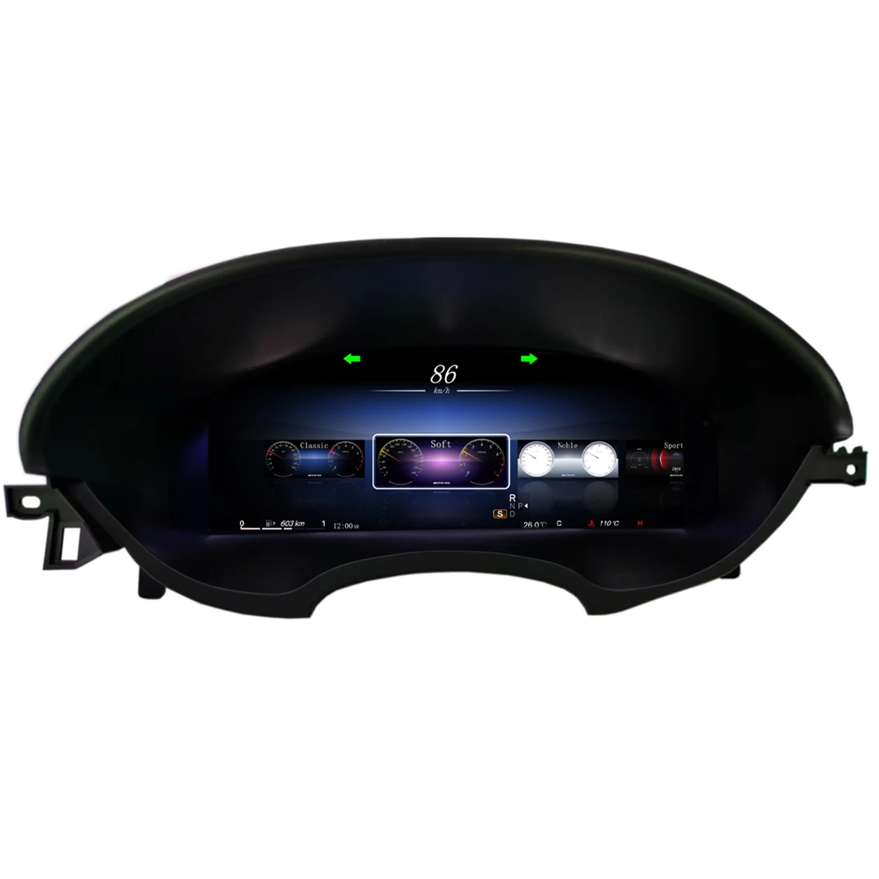 Virtual Cockpit Dashboard LCD Panel Linux Digital Instrument Cluster For Mercedes Benz CLS NTG4.5 2012-2017 Speedometer Upgrade - Image 2