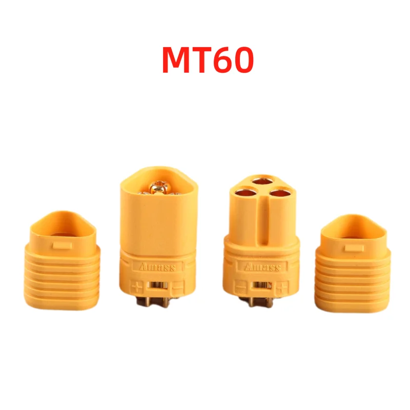 5Pcs Amass MT60 Male Female Motor Three Hole Plug Controller Connector